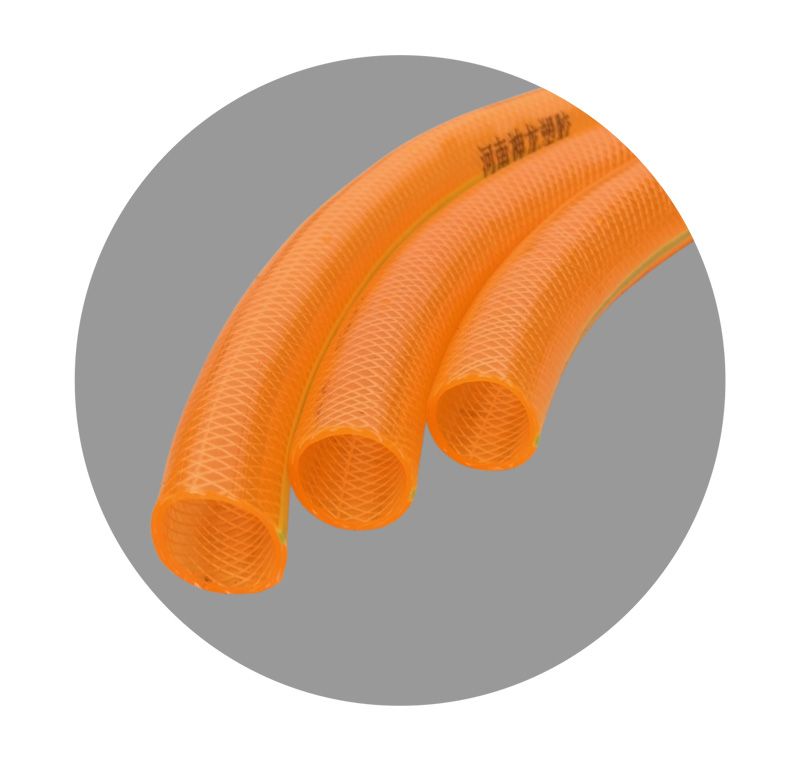 橙色透明增强软管